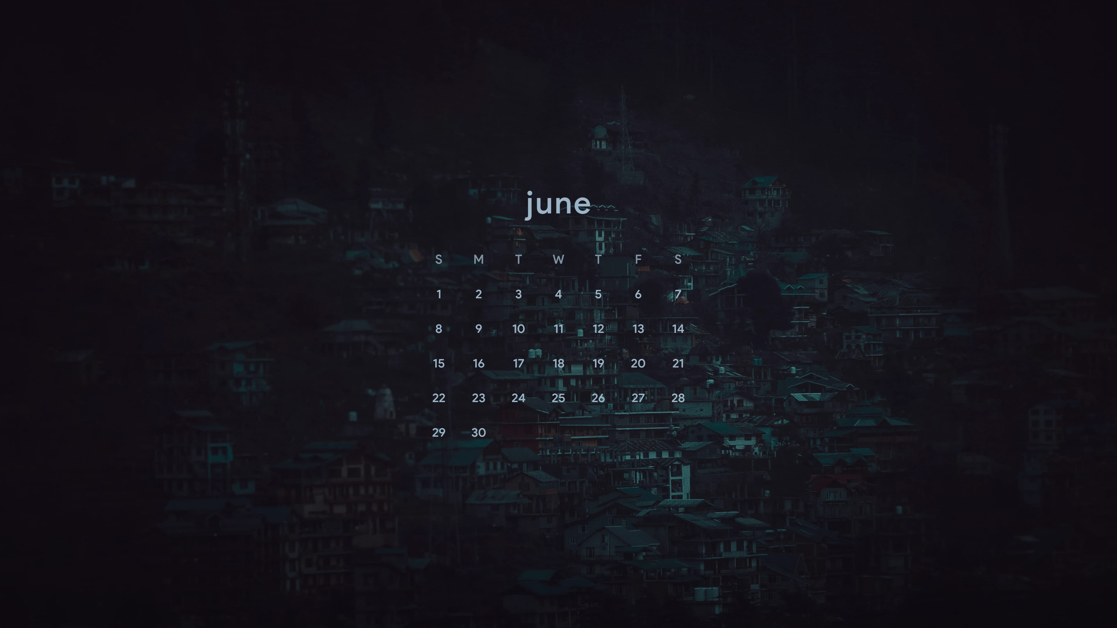 Calendar wallpaper example 4